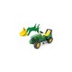 Pedalinis traktorius su kaušu, žalias Rolly Toys rollyFarmtrac John Deere 7930