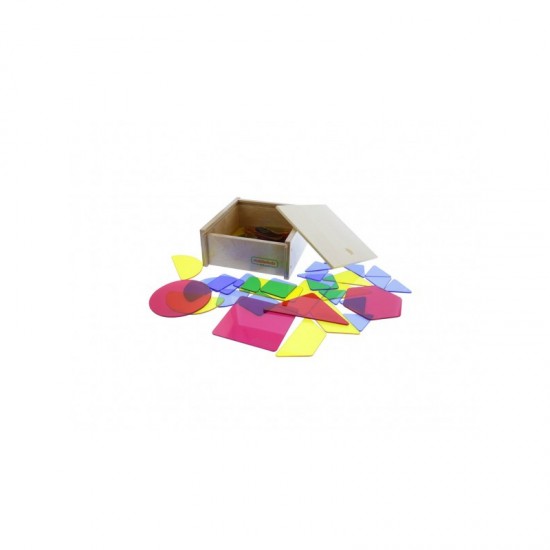 Permatomos geometrinės formos MASTERKIDZ