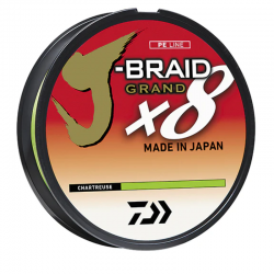 Pintas Valas DAIWA J-Braid Grand X8 Chartreuse 270m 0.24mm