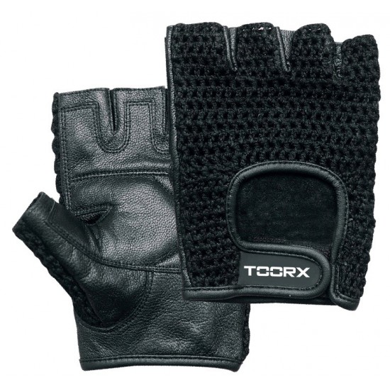 Pirštinės fitnesui Toorx AHF039 L black Pirštinės fitnesui Toorx AHF039 L black