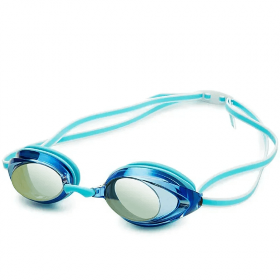 Plaukimo Akiniai THOMS TS-SG03-04MT Mėlyni su Tamsintais Lęšiais, 100% UV ir Anti-Fog Apsauga
