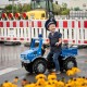 Policijos sunkvežimio pedalinis automobilis Rolly Toys Rolly Unimog Mercedes-Benz