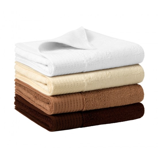Prabangus bambukinis rankšluostis MALFINI Bamboo Towel 951 (50 × 100 cm) Almond