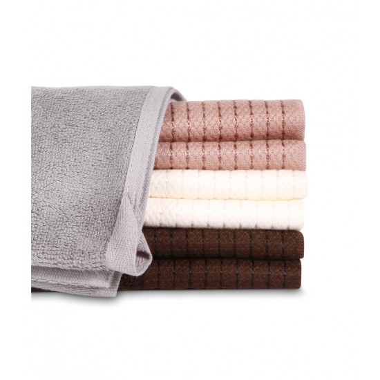 Prabangus bambukinis rankšluostis MALFINI Bamboo Towel 951 (50 × 100 cm) Antique silver