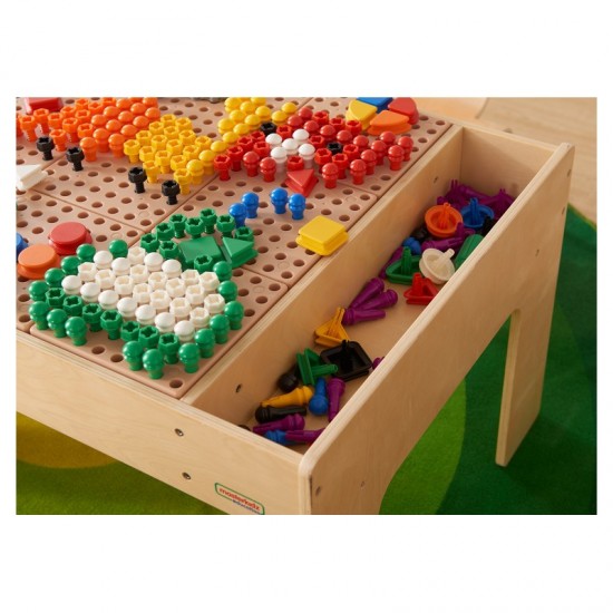Priedų rinkinys, mišrūs kaiščiai, varžtai, įrankiai, 352 vnt. MASTERKIDZ