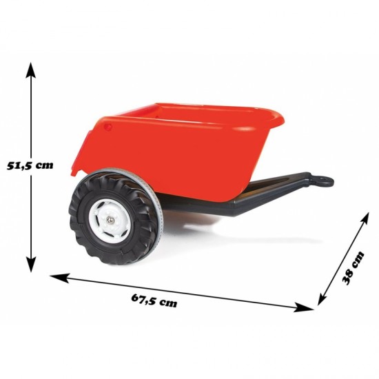 Priekaba Raudona 35 kg WOOPIE SUPER