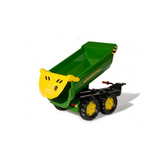 Priekaba Rolly Toys Trailer John Deere Halfpipe