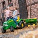 Priekaba Rolly Toys Trailer John Deere Halfpipe