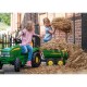 Priekaba Rolly Toys Trailer John Deere Halfpipe