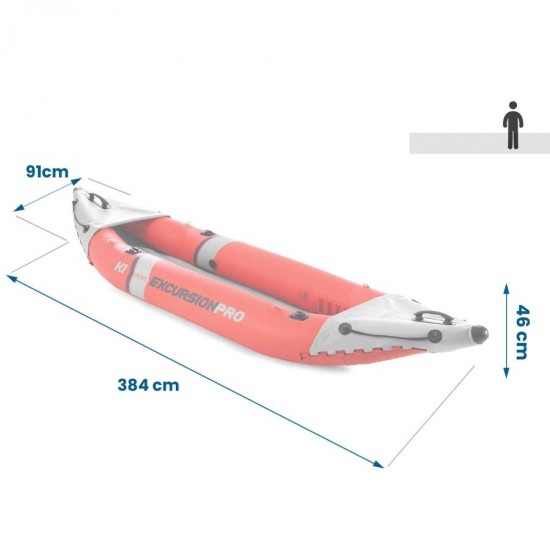 Pripučiama baidarė Intex EXCURSION PRO K1 ‎305x91x46 cm