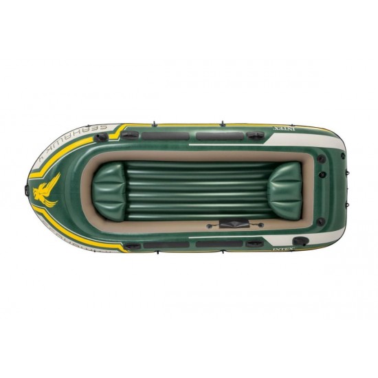 Pripučiama valtis Intex 4-vietė 68351 SEAHAWK 4, Matmenys 351x145x48