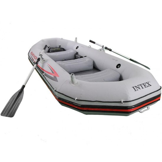 Pripučiama valtis Intex MARINER 4 Boat Set, 328x145x48 cm