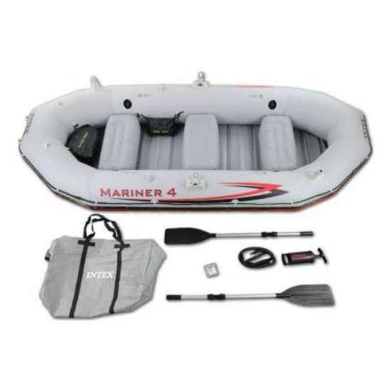 Pripučiama valtis Intex MARINER 4 Boat Set, 328x145x48 cm