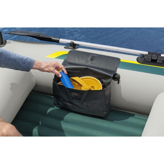 Pripučiama valtis kietu dugnu 4-vietė Bestway Ranger Elite X4 Raft, 320x148x47 cm, 65157