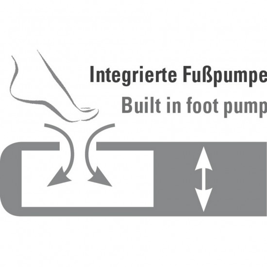 Pripučiamas čiužinys High Peak Single Comfort Plus 185x74x20