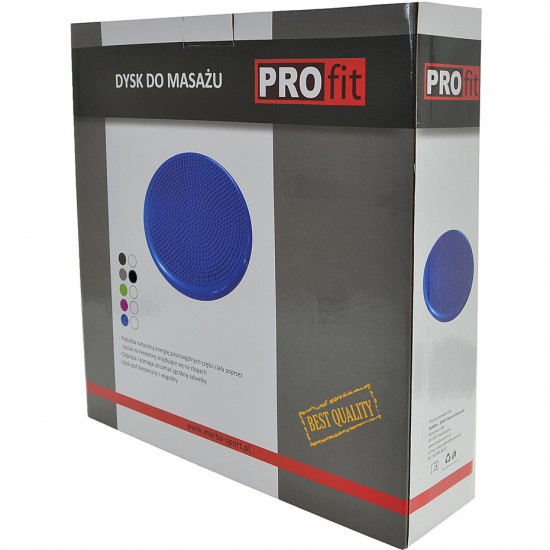 Pusiausvyros pagalvėlė PROFIT 33 cm pilka DK 2111 Pusiausvyros pagalvėlė PROFIT 33 cm pilka DK 2111