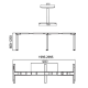 Reguliuojamo Aukščio Biuro Stalo Kojos SH313T7-TM-PRO-180, 3 Varikliai, 160 kg