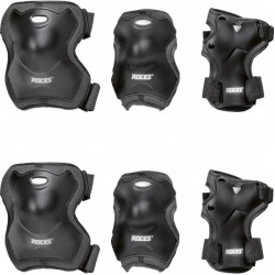 Riedučių Apsaugos Roces Superbasic Juoda 301275