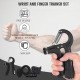 Riešo ir pirštų treniruoklio komplektas Tomaz Sport Grip 5IN1