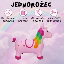 Rožinis Vienaragio Megztinis + Padas WOOPIE