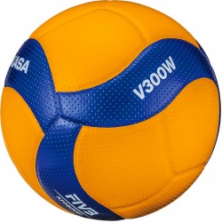 Rungtynių tinklinio Kamuolys Mikasa V300W
