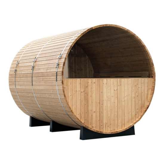 Sausa Pirtis AMO-2130 BARREL 210x300 cm Šešiavietė