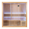 Sausa Pirtis AMO-SS1220P Su Krosnele 200x120x200cm Trejavietė
