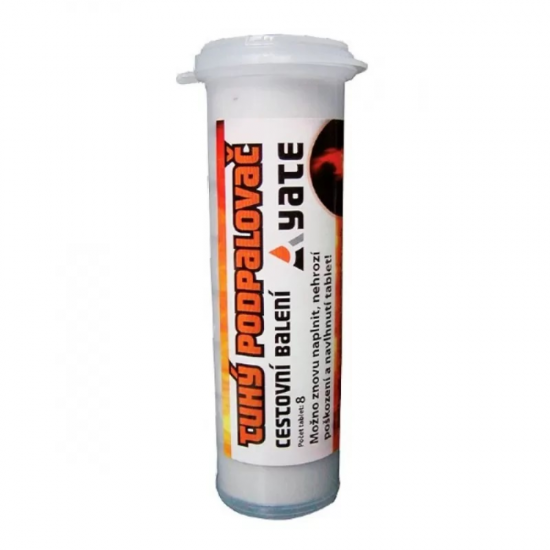 Sauso Kuro Tabletės Yate Solid Fuel 8vnt