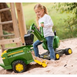 Savaeigis ekskavatorius Rolly Toys rollyDigger John Deere