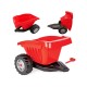 Savivartė Priekaba Raudona 35 kg WOOPIE ACTIVE TRAILER