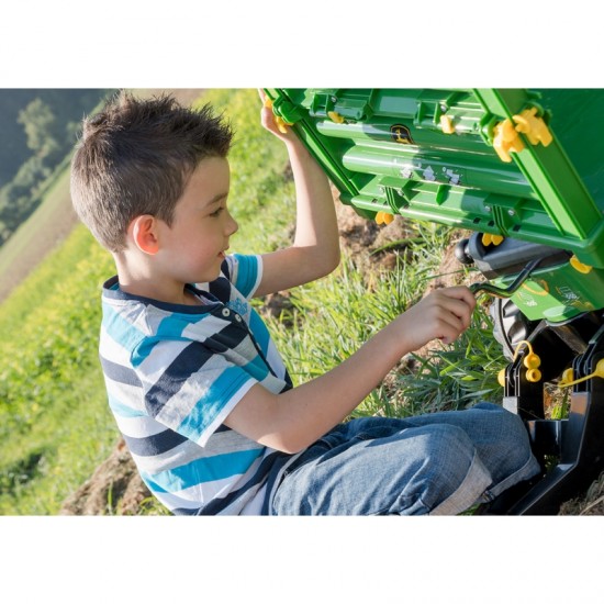 Savivartis priekaba 3 ašių  Rolly Toys rollyMulti priekaba - Rolly Multi John Deere