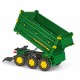 Savivartis priekaba 3 ašių  Rolly Toys rollyMulti priekaba - Rolly Multi John Deere