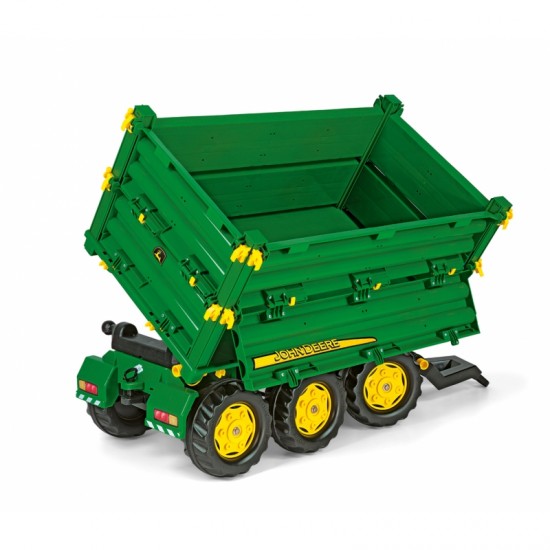 Savivartis priekaba 3 ašių  Rolly Toys rollyMulti priekaba - Rolly Multi John Deere