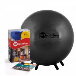 Sėdėjimo Kamuolys Original PEZZI Sitsolution MAXAFE 45 cm, Juodas