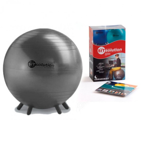 Sėdėjimo kamuolys Original PEZZI Sitsolution MAXAFE 75 cm Black