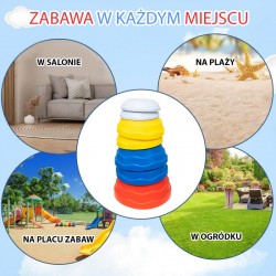 Sensorinės pusiausvyros akmenys, 5 vnt. WOOPIE