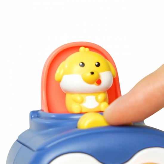 Sensorinis kamuoliukas 6 viename WOOPIE Penguin Montessori