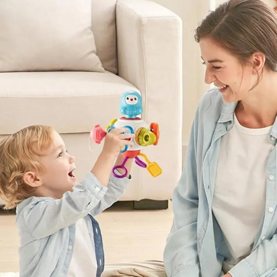 Sensorinis kubas 8 viename WOOPIE BABY Montessori