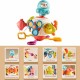 Sensorinis kubas 8 viename WOOPIE BABY Montessori