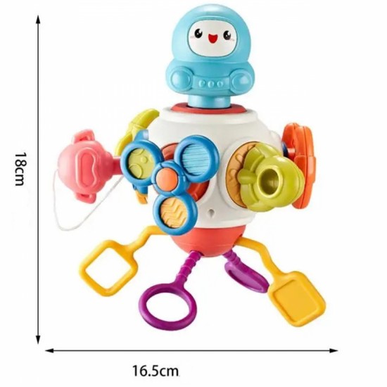 Sensorinis kubas 8 viename WOOPIE BABY Montessori