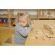 Sensorinis žaislas atpažįsta raides, skaičius ir formas lietimu Masterkidz Montessori