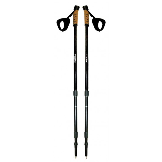 Šiaurietiško ėjimo lazdos TOORX Telescopic 65-135cm