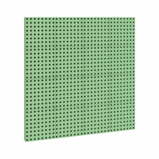 Sieninė plokštė Mokslo lenta Kūrybinė STEM lauko lenta + Tvirtinimo plokštė 80 x 80 (cm) MASTERKIDZ