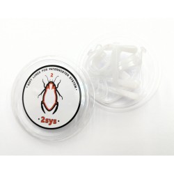 Silikoninis masalas 2SYS Pt Shad 2-006 Baltas