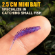 Silikoninis masalas AsaTsuri Tanta Bloody Red, ilgis 2,5 cm, 20vnt