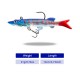 Silikoninis masalas su Jig galvute AsaTsuri T-Tail 3D BlueTiger 12 cm, 23g