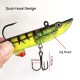 Silikoninis masalas su Jig galvute AsaTsuri T-Tail 3D BlueTiger 9 cm, 15g