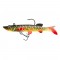 Silikoninis masalas su Jig galvute AsaTsuri T-Tail 3D NaturalPike 9cm, 15g