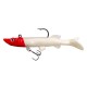 Silikoninis masalas su Jig galvute AsaTsuri T-Tail 3D RedHead 12 cm, 23g