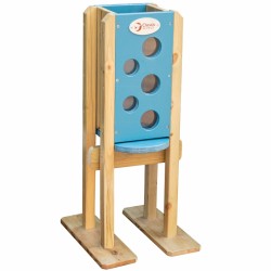 Smėlio dėžė Smėlio dėžės žaislas geltonas, skirtas 3+ metų amžiaus CLASSIC WORLD EDU Eko